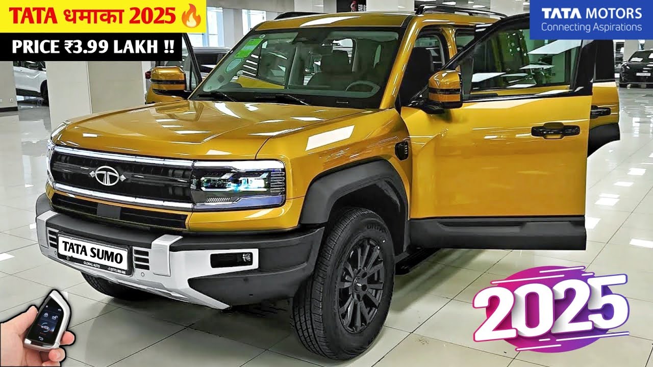 Tata Sumo 2025: India’s Most Affordable 7-Seater SUV Returns with Style, Space & Stunning Mileage